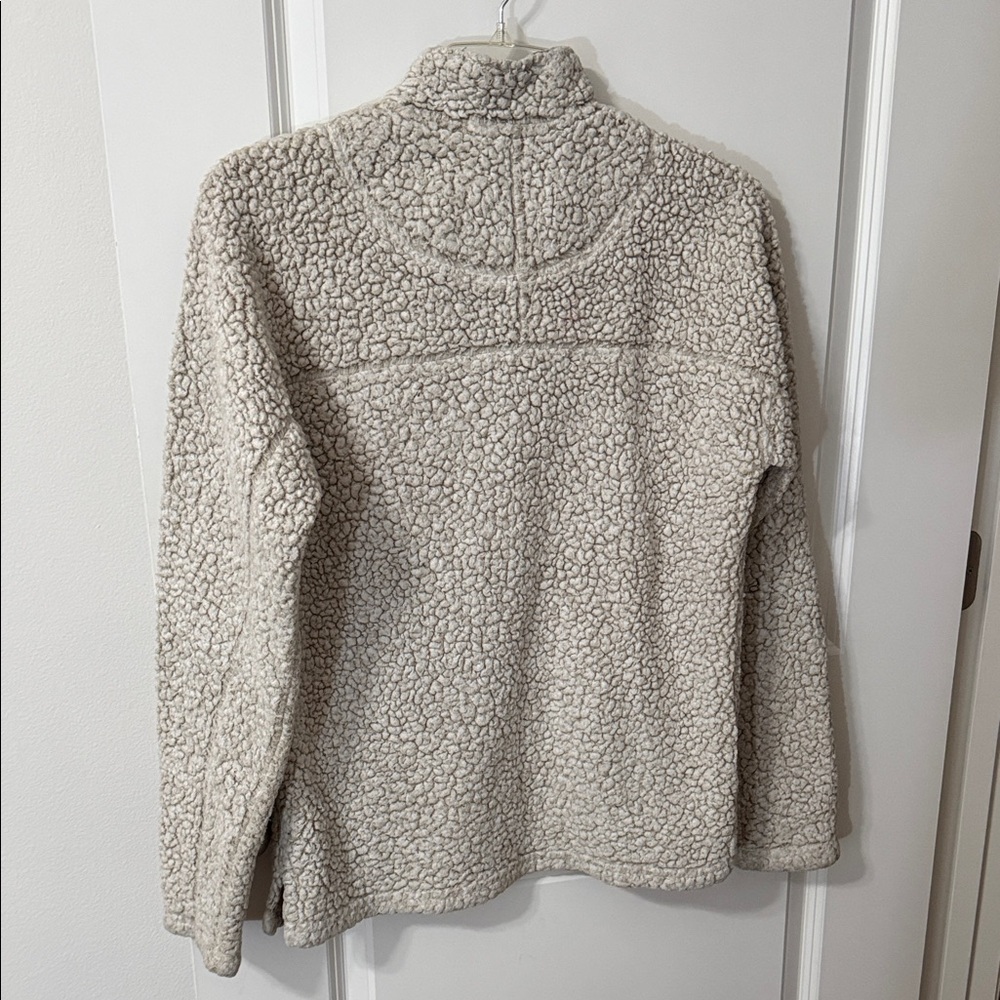 True Grit Cream Sherpa Jacket - Picture 6 of 8